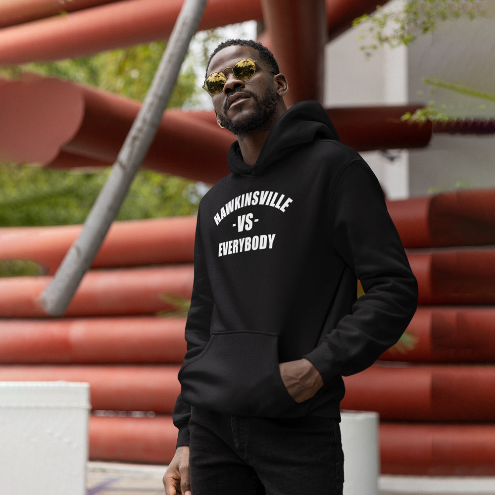 Black Hawkinsville-VS-Everybody Hoodie