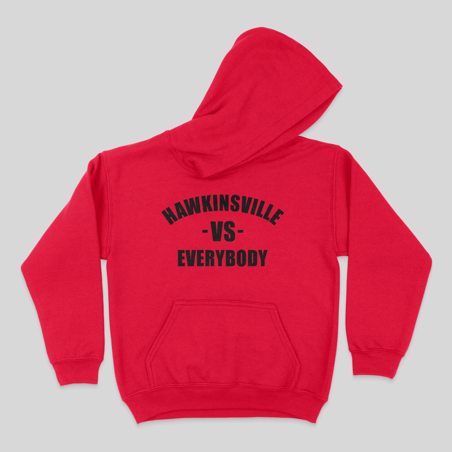 Red Hawkinsville-VS-Everybody Hoodie